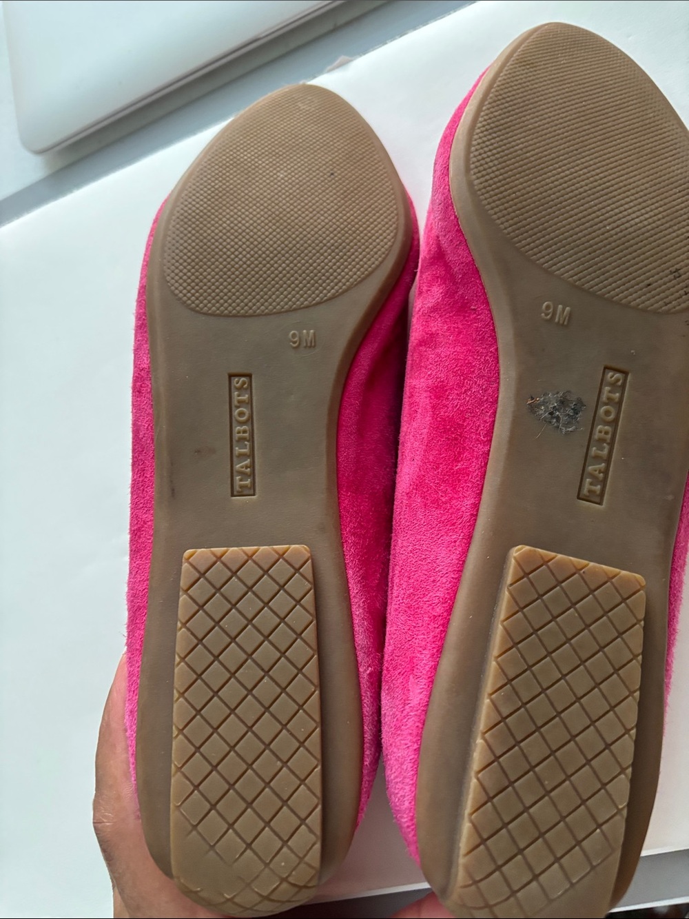 Talbots Fuchsia Suede Bit Loafers - Picture 7 of 7